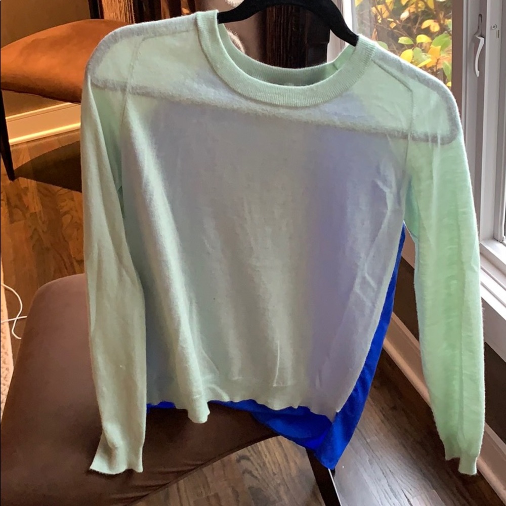 Mason cashmere sweater with silk back